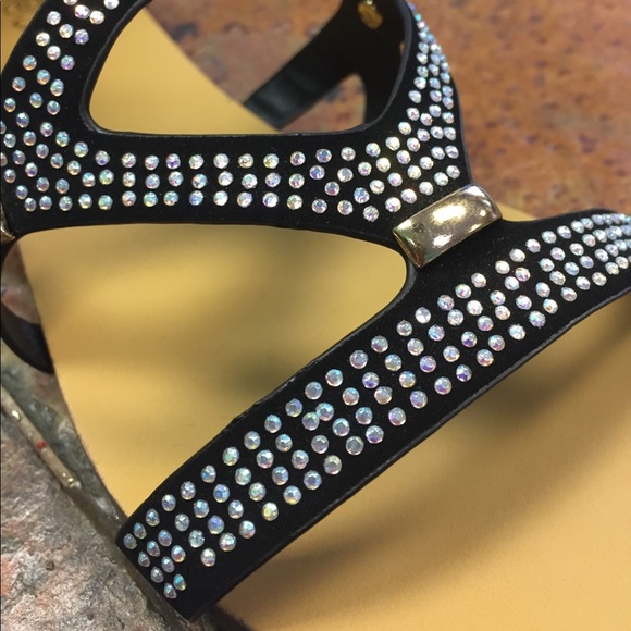 Zip back gladiator sandals black - Picture 6 of 11